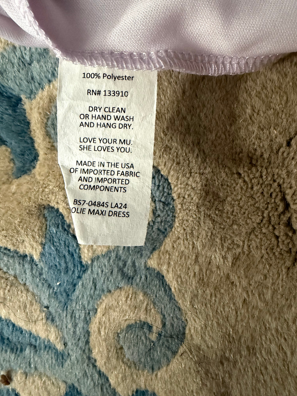 Show Me Your Mumu Olie Maxi Dress – Soft Lilac – NWT – Size Large