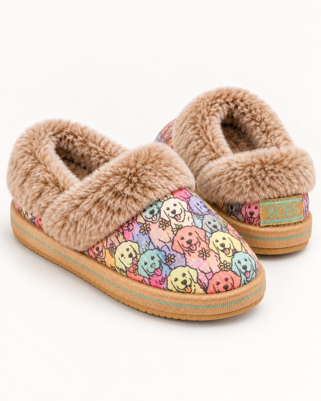 Paw-sitive Vibes — BOBS by Skechers Cozy Dog Slippers