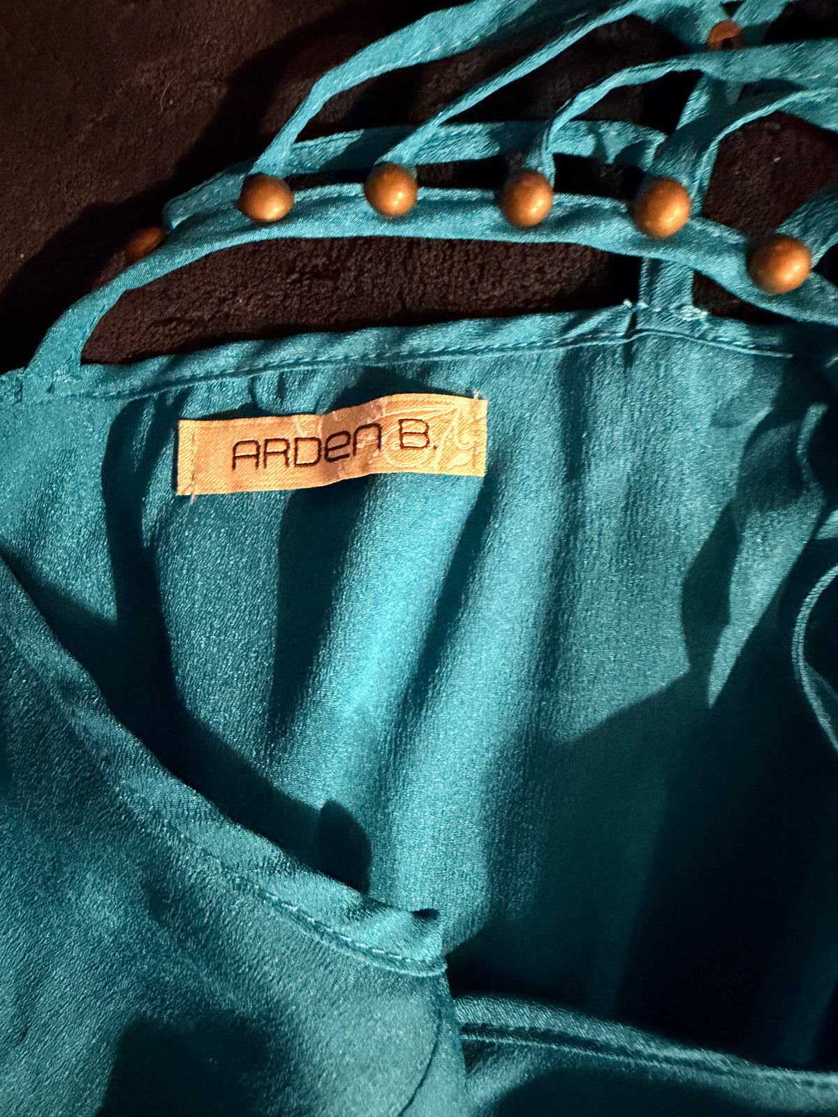 Turquoise Halter Jumpsuit & London Fog Trench 5-Piece Look Size S