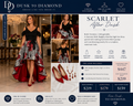 Scarlet After Dusk | Belle Badgley Mischka Complete Styled Look
