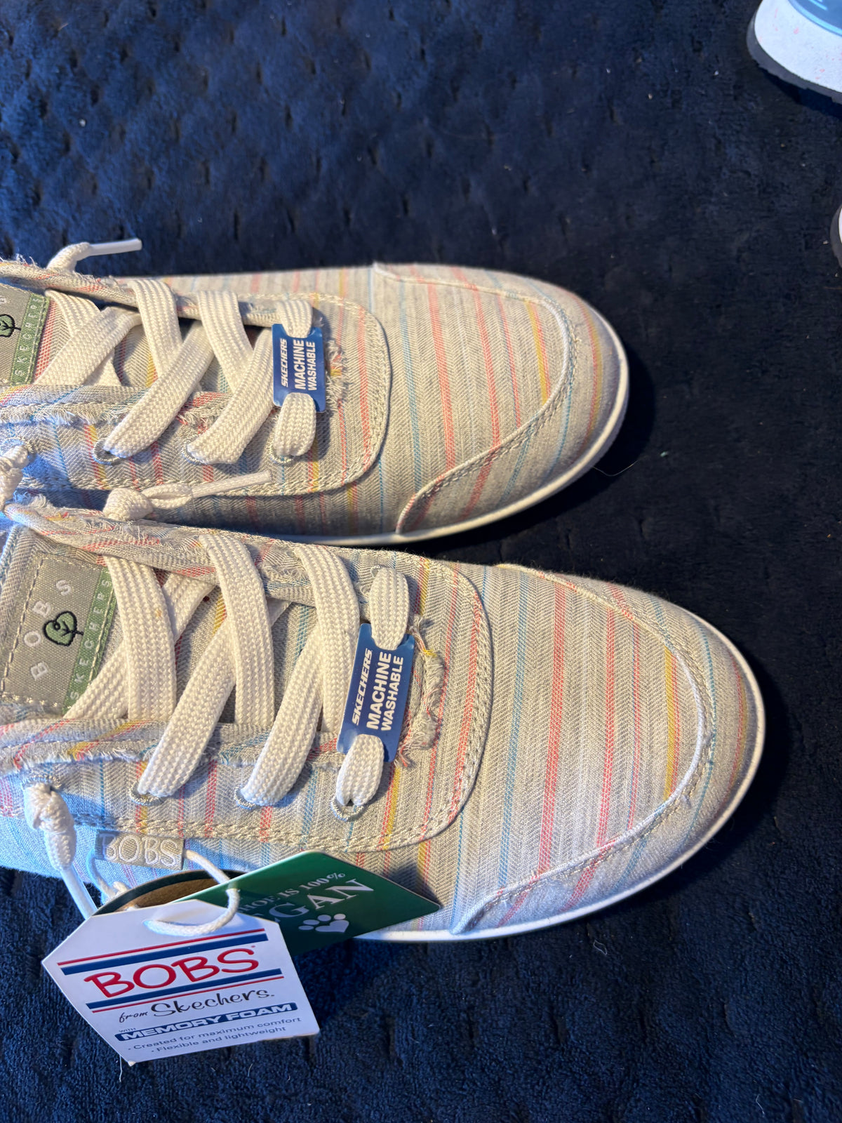 Sunny Strides — BOBS by Skechers Sea Stripes Sneakers