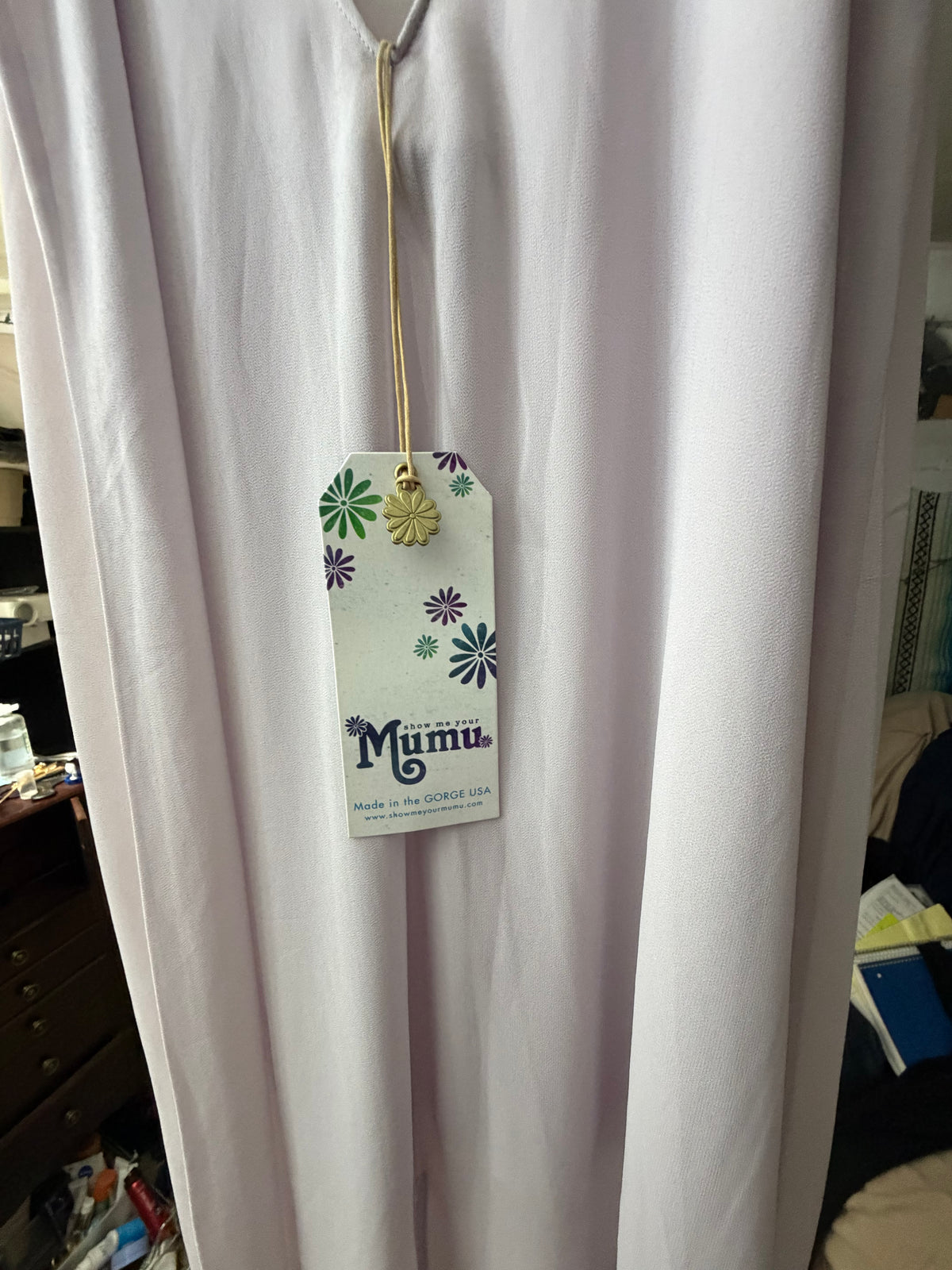 Show Me Your Mumu Olie Maxi Dress – Soft Lilac – NWT – Size Large
