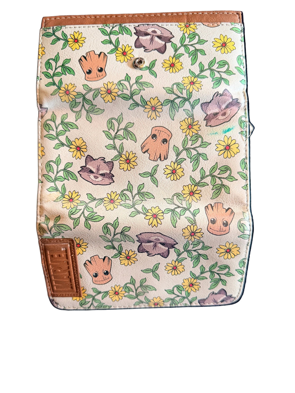 🌼 I Am Groot — Marvel Groot & Rocket Floral Wallet