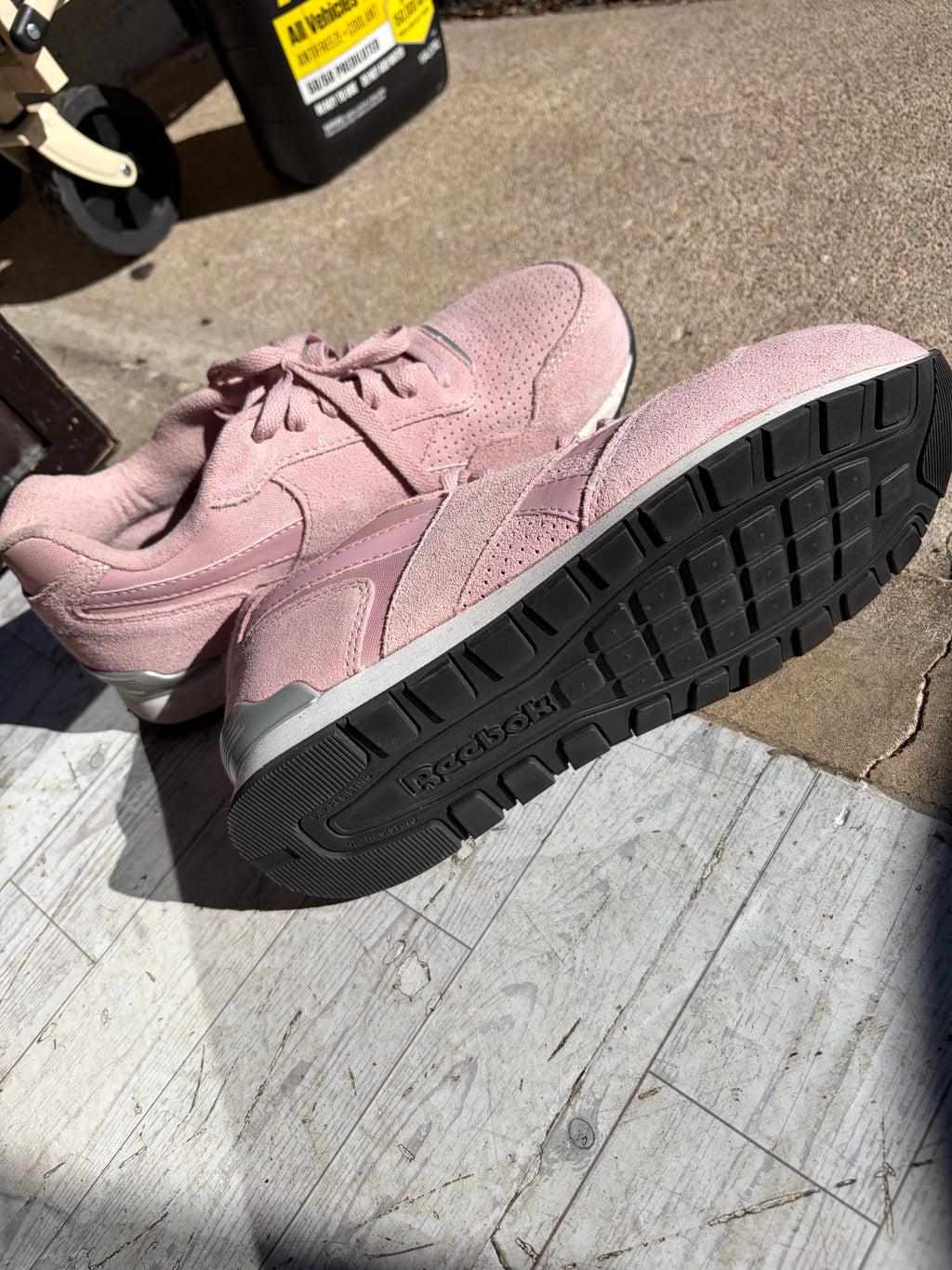 Blush Momentum — Reebok Work Safety Sneakers