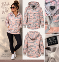 Blush in the Wild | O-NET Pastel Camo Hooded Anorak – Medium