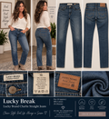 Lucky Break | Lucky Brand Charlie Straight Dark Wash Jeans size 10