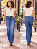 Off-Duty Grace | White House Black Market Bootcut Jeans — 8 Short