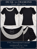 Pearls After Hours — I.N.C. Embellished Top | Small