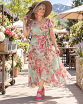 Eliza J Floral 5-Piece Styled Bundle — Size 12 / Shoes Size 8