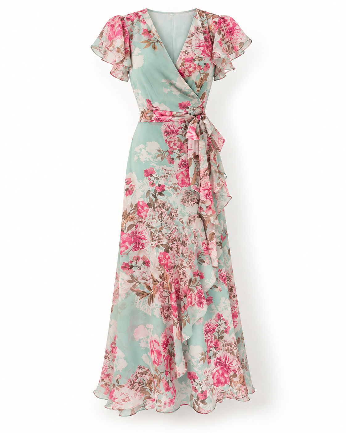 Eliza J Floral 5-Piece Styled Bundle — Size 12 / Shoes Size 8