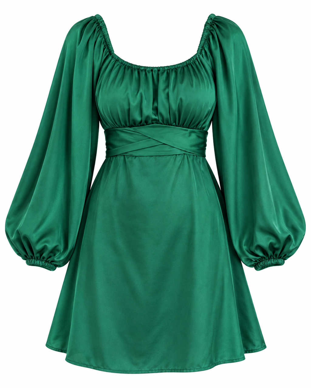 Emerald Enchantment Mini Dress – Ontario State – Diamond in the Rough – Size Large