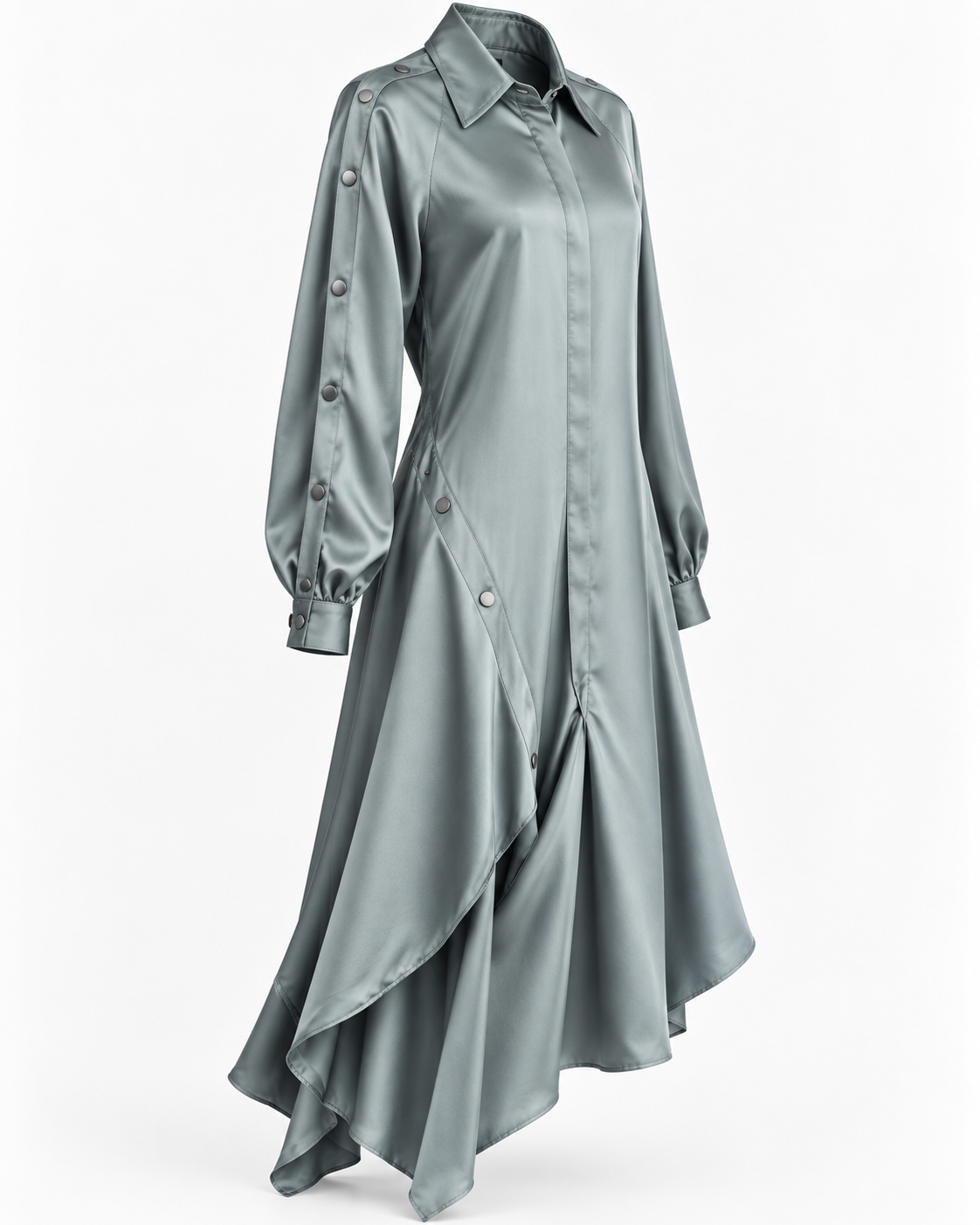 Moonlight Mercury — AllSaints Lexi Midi Dress | Excellent Pre-Loved Condition | US 8