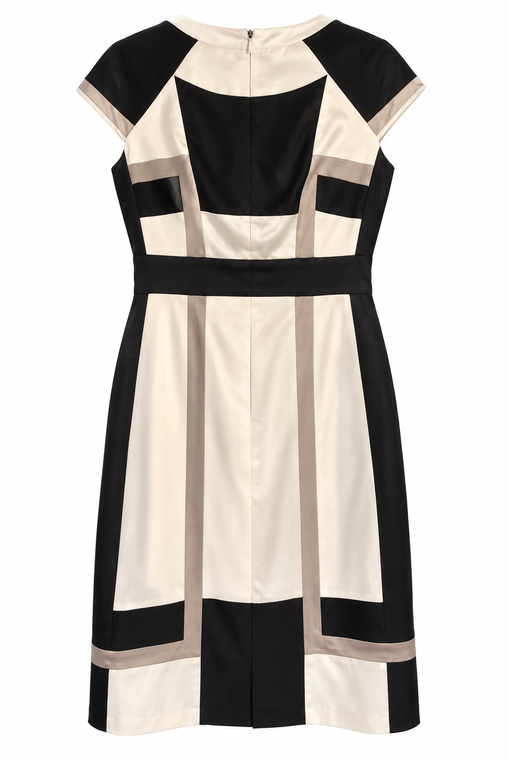 Deco After Dark — JAX Colorblock Sheath Dress | Excellent Pre-Loved Condition | Size 6