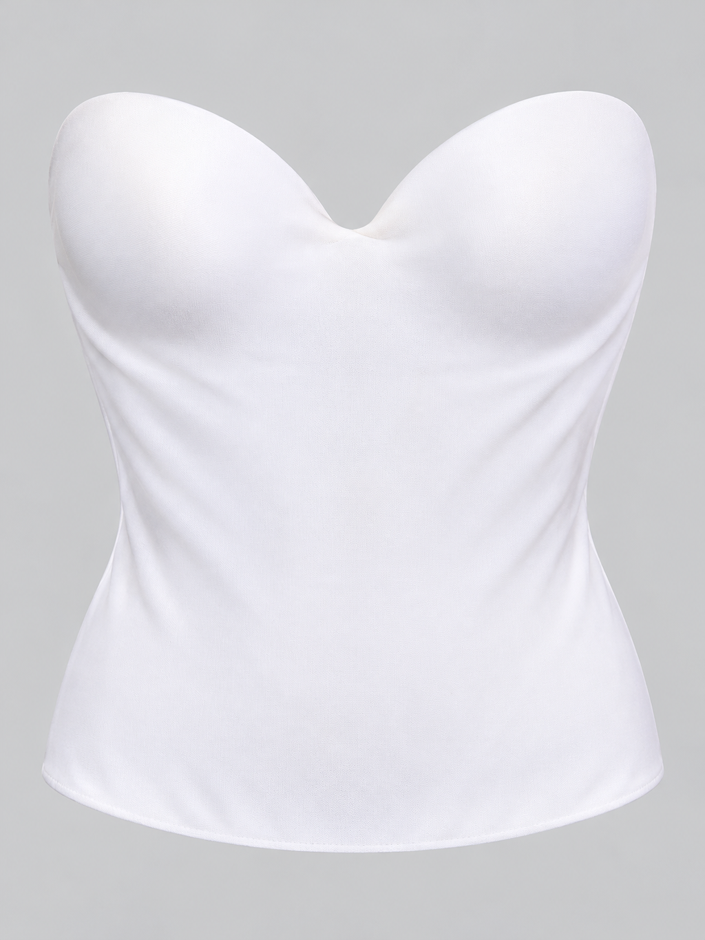 The Swan’s Secret | Felina White Strapless Bustier — 34B